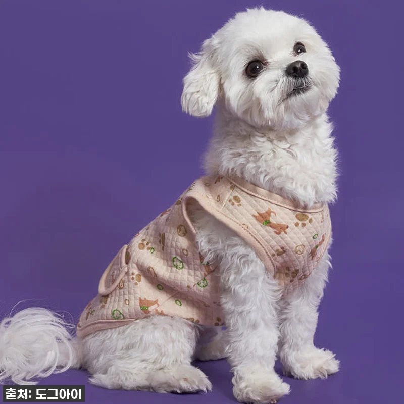 인생템 등극! 강아지옷 네츄럴코튼조끼 관련 이미지 1