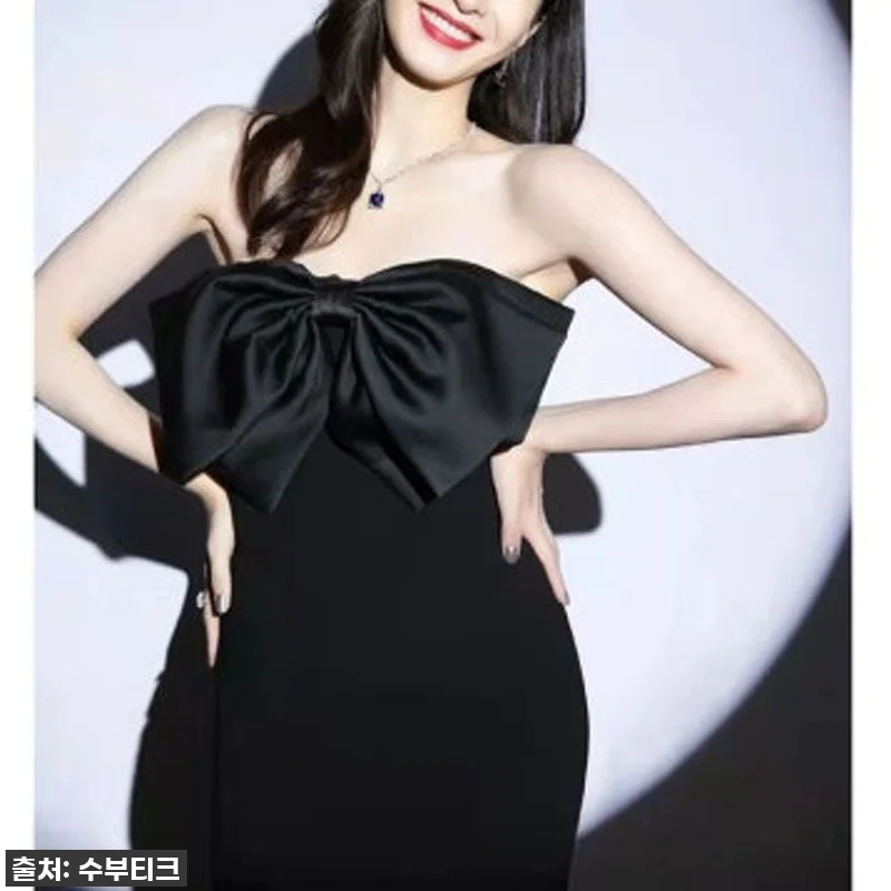 인생샷 건지는 마법! 새틴 왕리본 튜 관련 이미지 1