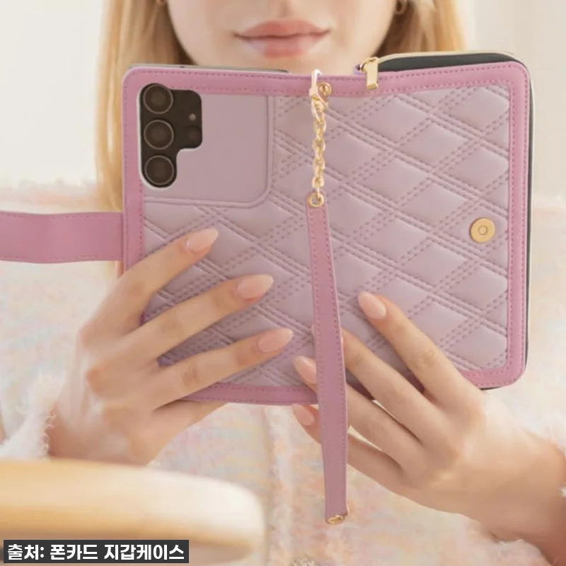 갤럭시A40 새런 지퍼형 다이어리 케 관련 이미지 2