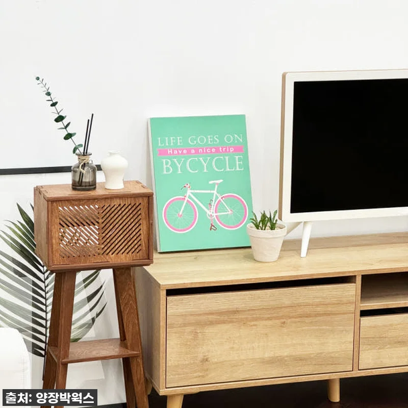 양장박웍스 셋톱박스 우드 정리함 공유 관련 이미지 2