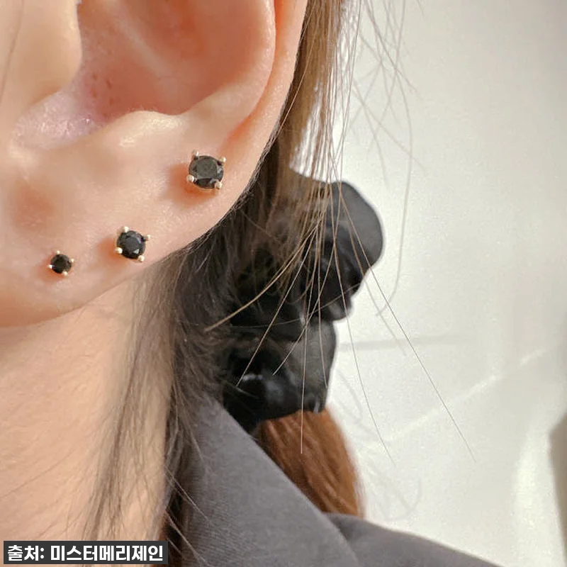 내돈내산 찐후기! 14K 심플 큐빅 관련 이미지 4