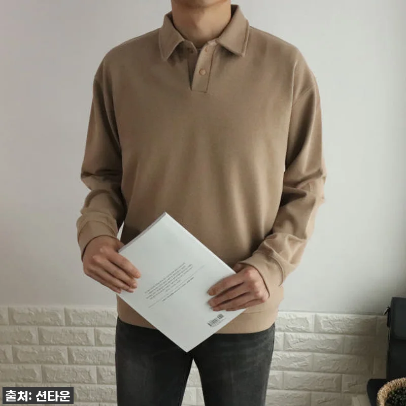 가을 필수템! 품절임박 '카라 맨투맨 관련 이미지 4