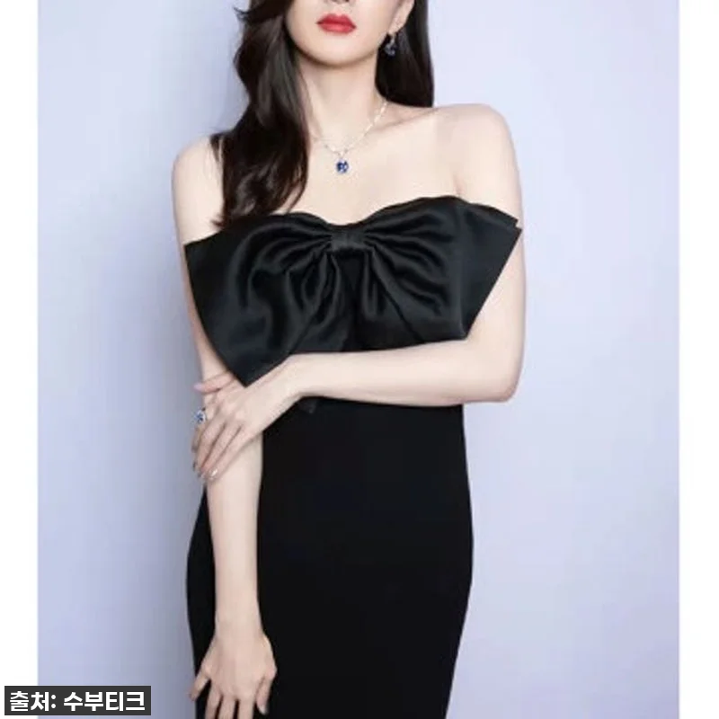 인생샷 건지는 마법! 새틴 왕리본 튜 관련 이미지 4