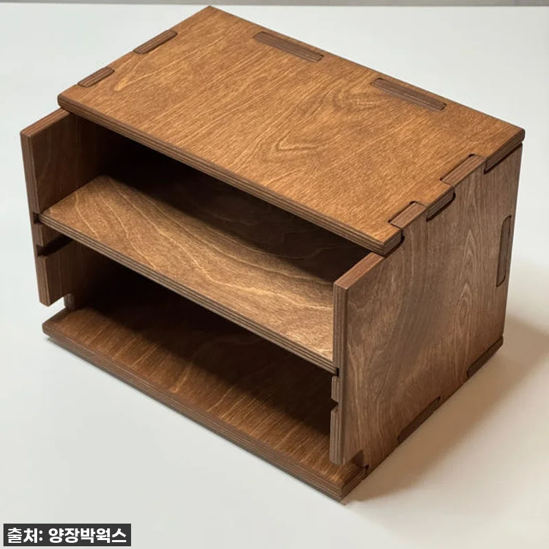 양장박웍스 셋톱박스 우드 정리함 공유 관련 이미지 6