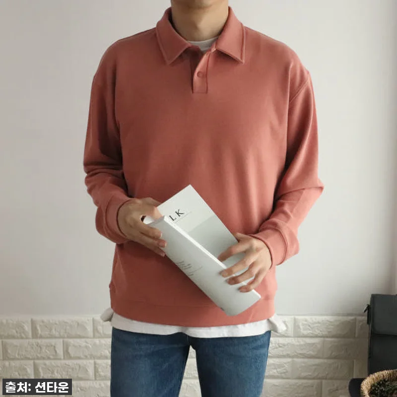 가을 필수템! 품절임박 '카라 맨투맨 관련 이미지 6