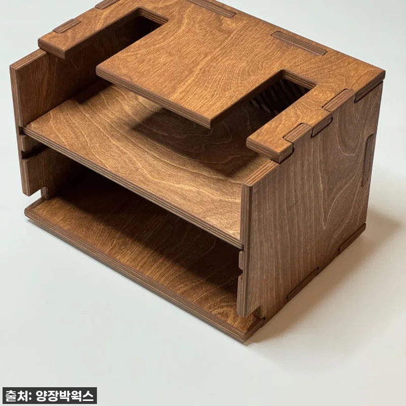 양장박웍스 셋톱박스 우드 정리함 공유 관련 이미지 7