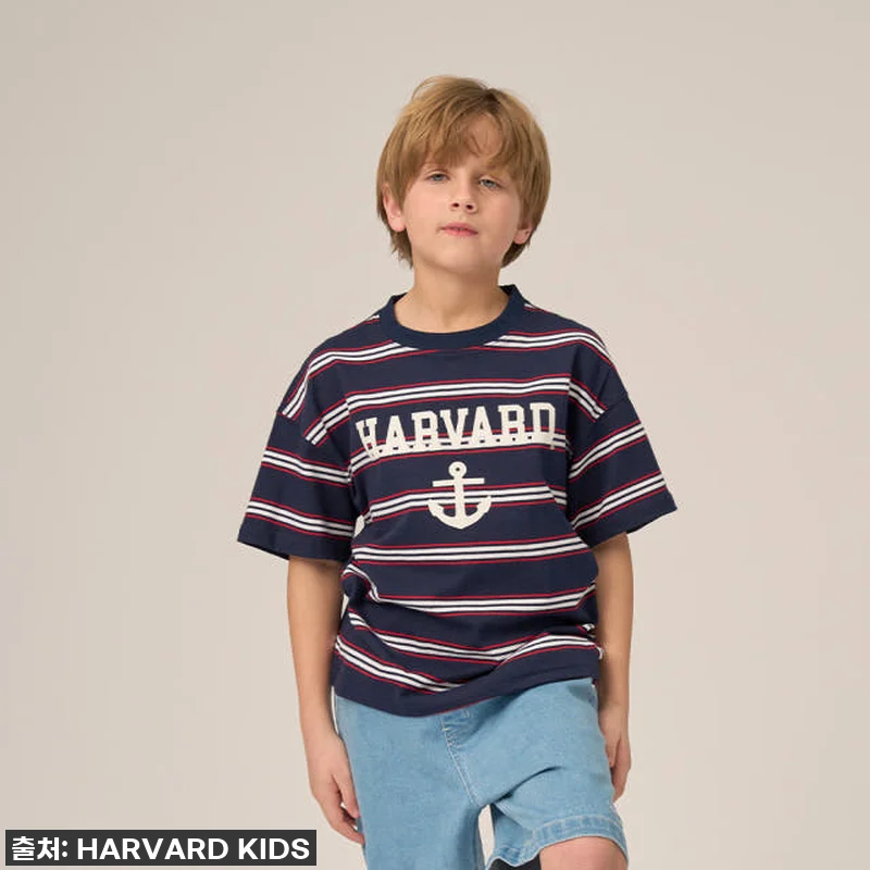 이슈템! 하버드키즈 스트라이프 티셔츠 관련 이미지 1