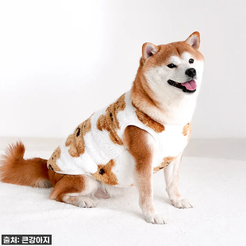 우리 몽이 겨울 필수템! 큰강아지 뽀 관련 이미지 1