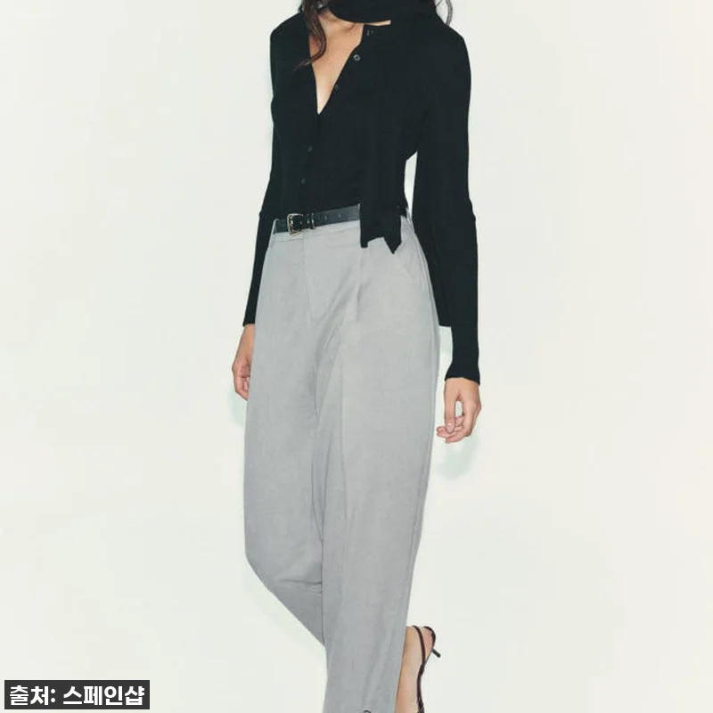 자라 테크니컬 하이웨이스트 스트레이트 관련 이미지 1