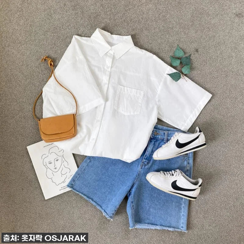 찐후기: 여름 코디 끝판왕! 오버핏 관련 이미지 1