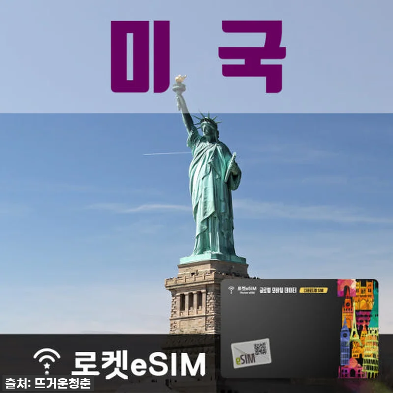 미국 여행 필수템! 로켓eSIM으로 관련 이미지 1