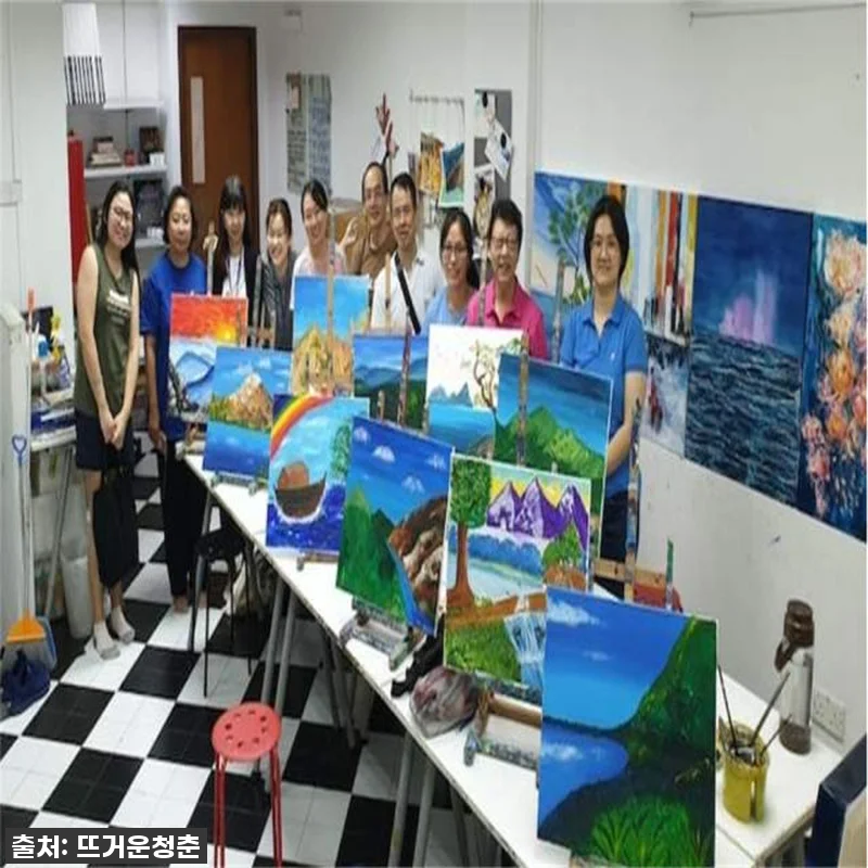 싱가포르 여행 필수 코스! '그림 그 관련 이미지 1