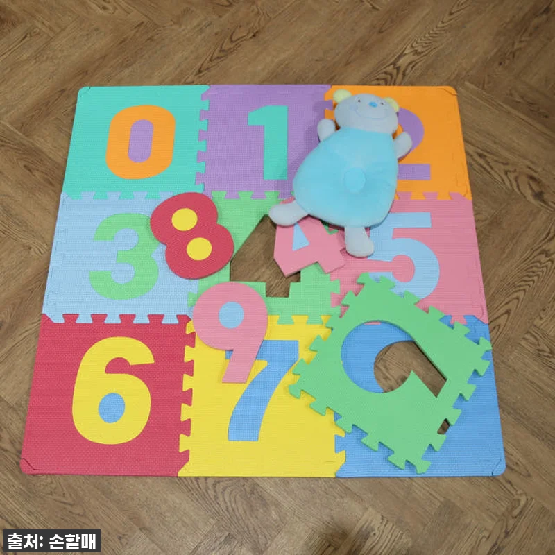 품절대란템! 손할매 숫자 퍼즐매트, 관련 이미지 1