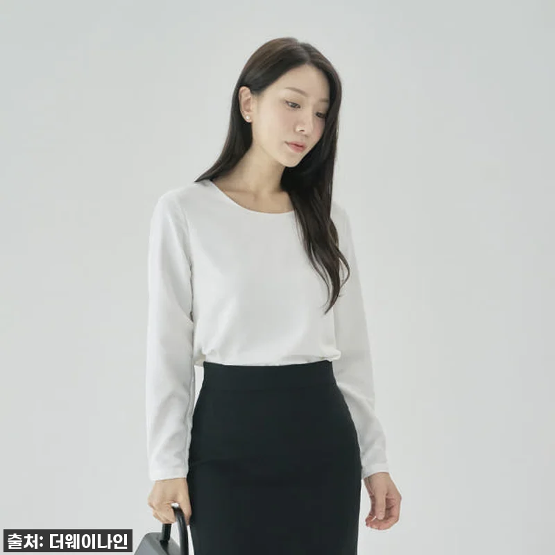 면접 정장 이너 여성 오피스 블라우스 관련 이미지 3