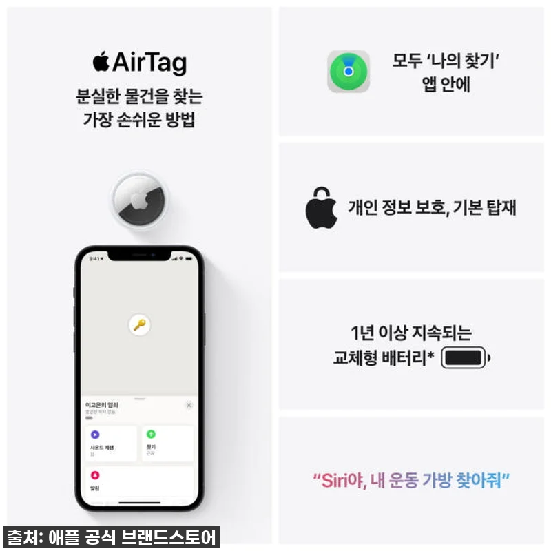 애플 에어태그 MX532FE/A 찐후 관련 이미지 3