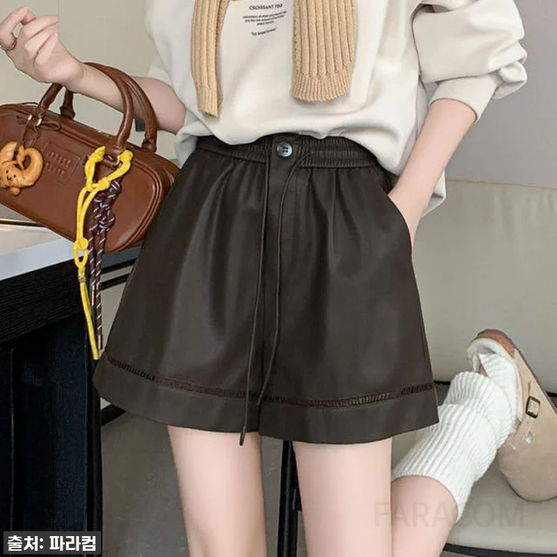 여름에 PU 가죽 반바지? 시원함에 관련 이미지 4