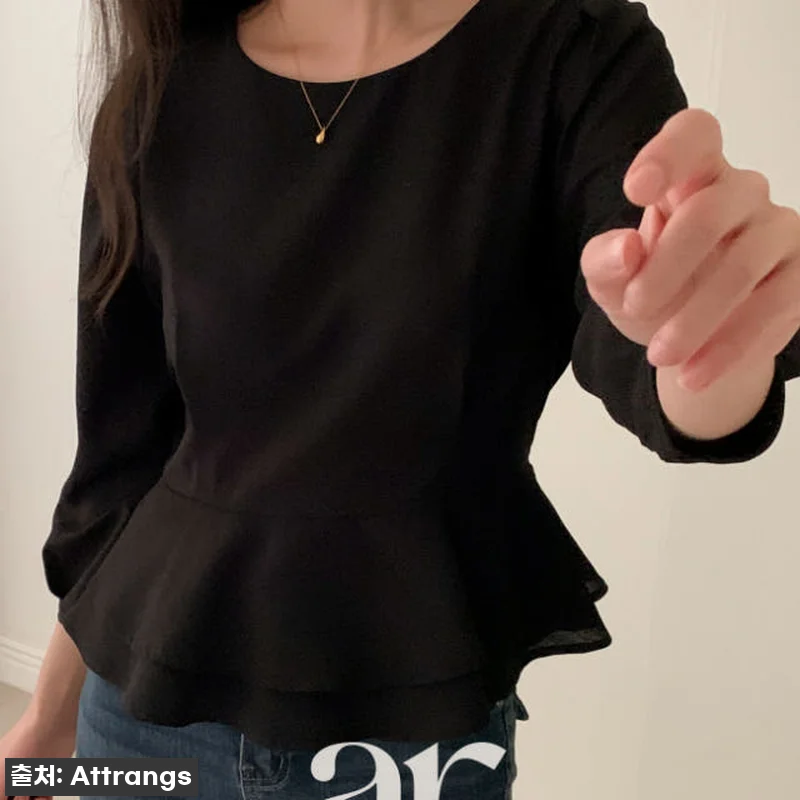 품절대란 예상! 리본 스트랩 페플럼 관련 이미지 8