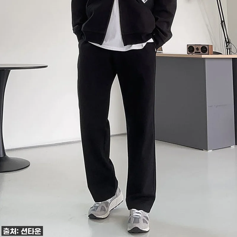 찐후기! 남자와이드팬츠, 고무줄 밴딩 관련 이미지 1