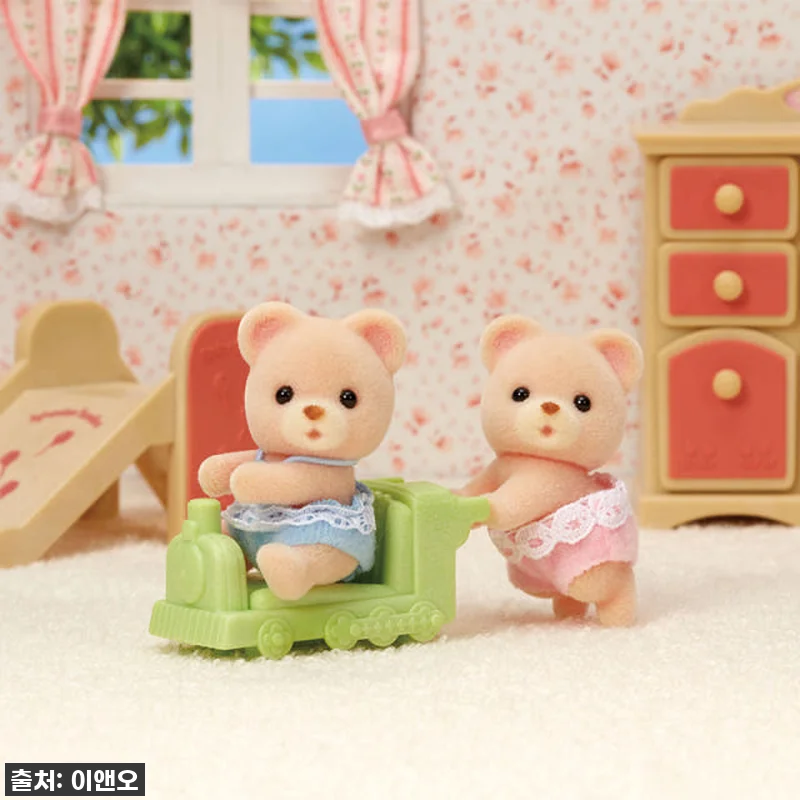 실바니안 아기 곰 쌍둥이 피규어 54 관련 이미지 1