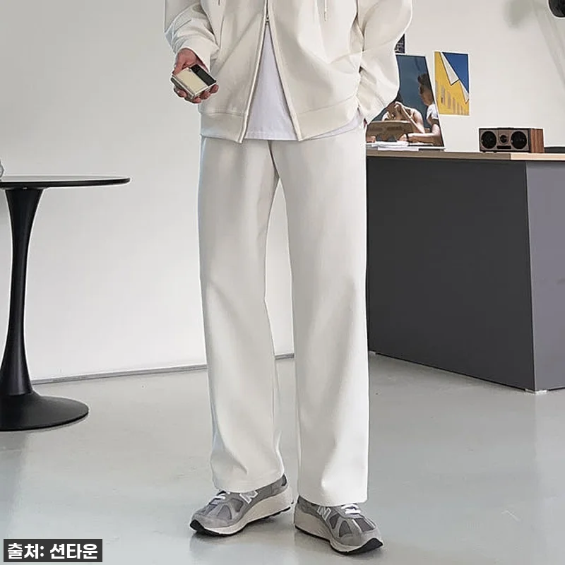 찐후기! 남자와이드팬츠, 고무줄 밴딩 관련 이미지 2