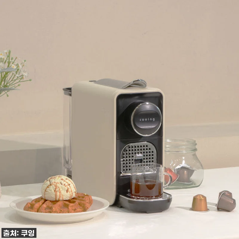 [찐후기] 쿠잉 캡슐커피머신 ECC- 관련 이미지 1