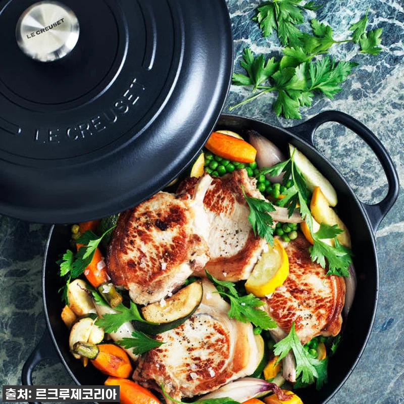 르크루제 시그니처 원형냄비 14cm 관련 이미지 2