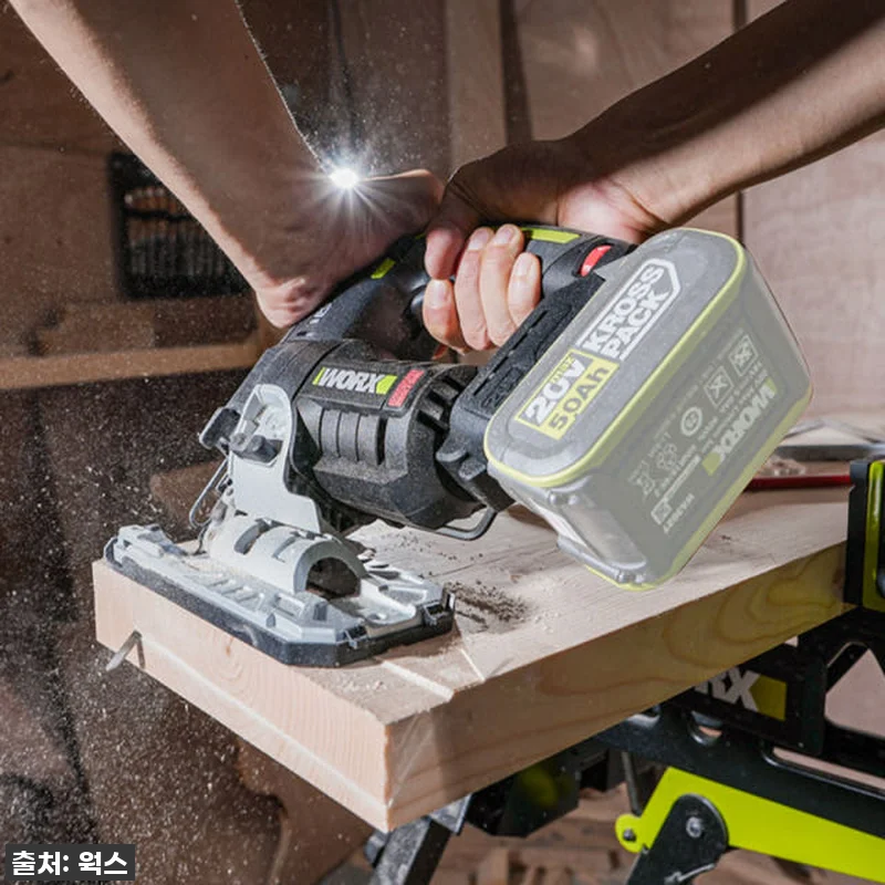 웍스 충전 직소 직소기 베어툴 20V 관련 이미지 3