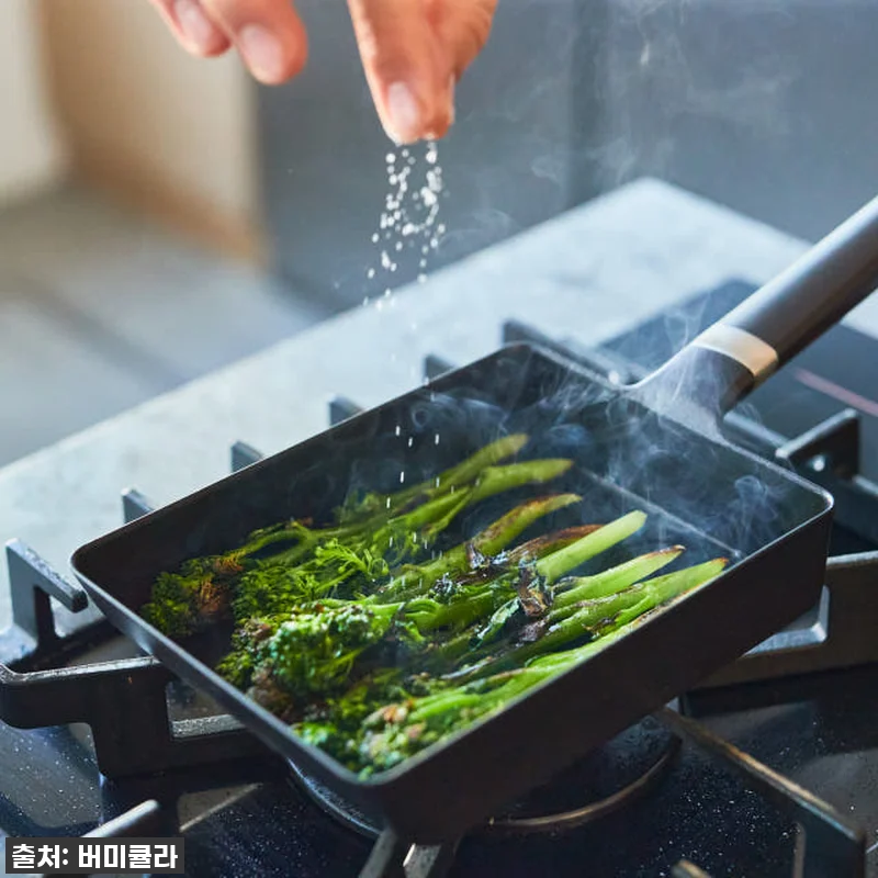 사각팬 에그&토스트팬 주물 프라이팬 관련 이미지 4