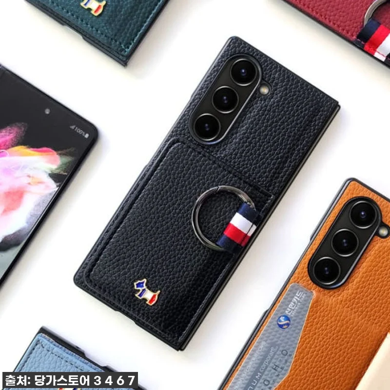 힙 가죽 지갑 다이어리 카드 수납 케 관련 이미지 4