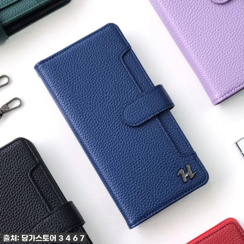 힙 가죽 지갑 다이어리 카드 수납 케 관련 이미지 5