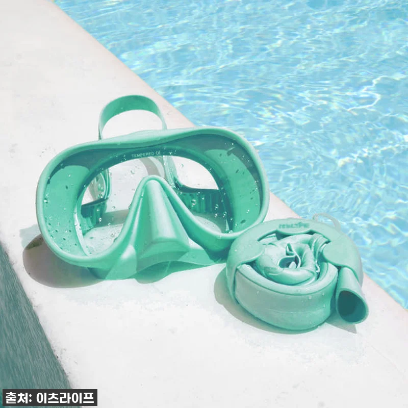 이츠라이프 접는 스노클링 썬비치 마스 관련 이미지 5