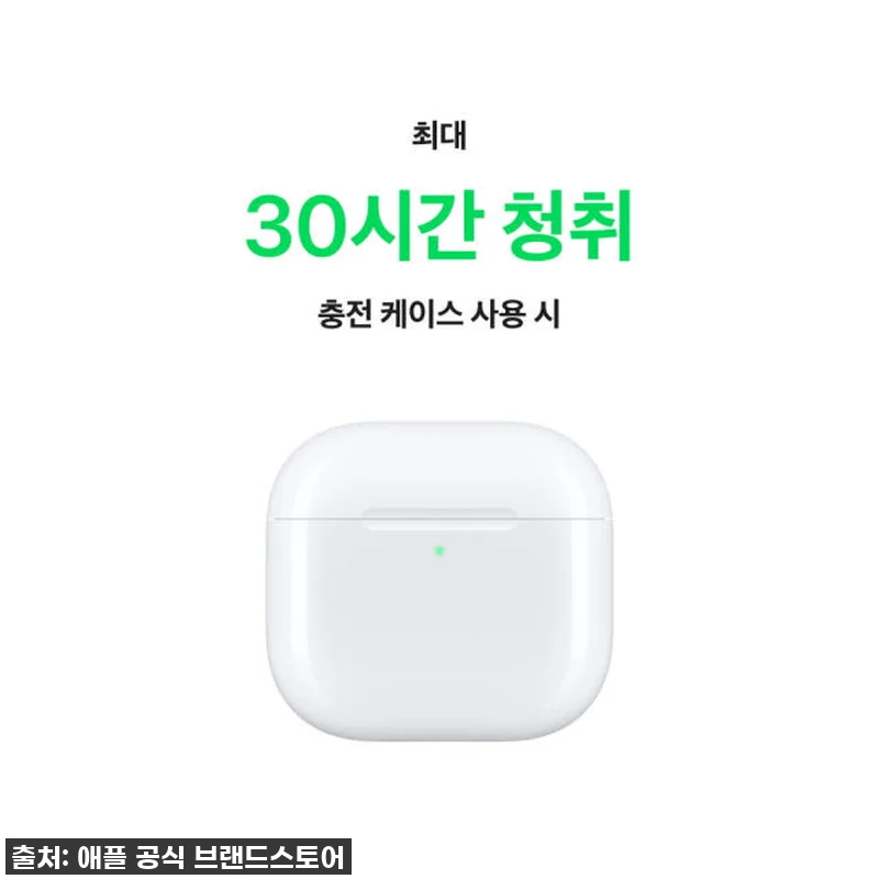 애플 에어팟 4 블루투스 무선 이어폰 관련 이미지 5