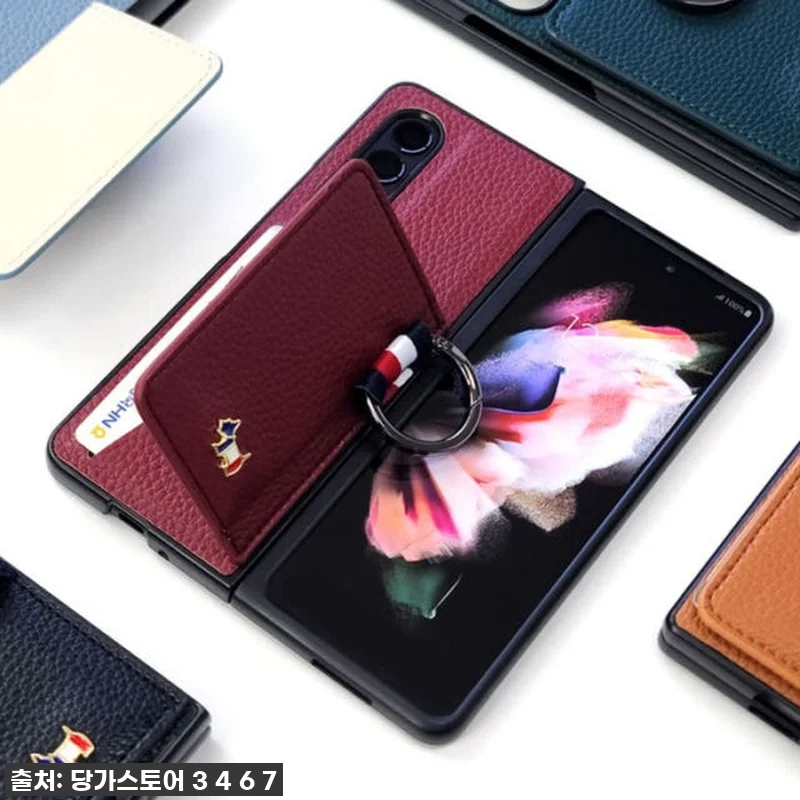 힙 가죽 지갑 다이어리 카드 수납 케 관련 이미지 7