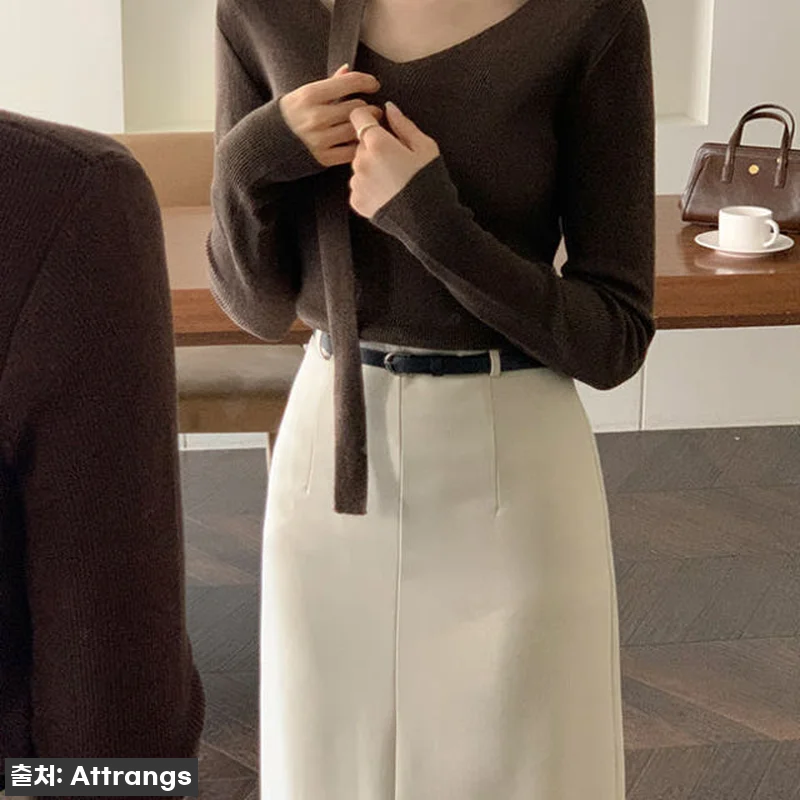 이 가격 실화?! 브이넥 타이 세트 관련 이미지 1