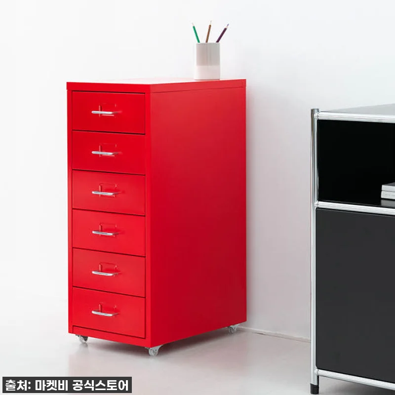 품절대란템! 피하 서랍장 6단 레드, 관련 이미지 1