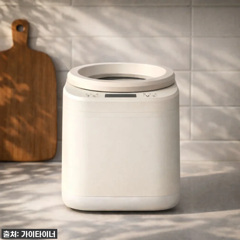 음쓰 지옥 탈출! 가이타이너 음식물처리기 GTFC-F1, 이 가격 실화인가요? 내돈내산 찐후기!