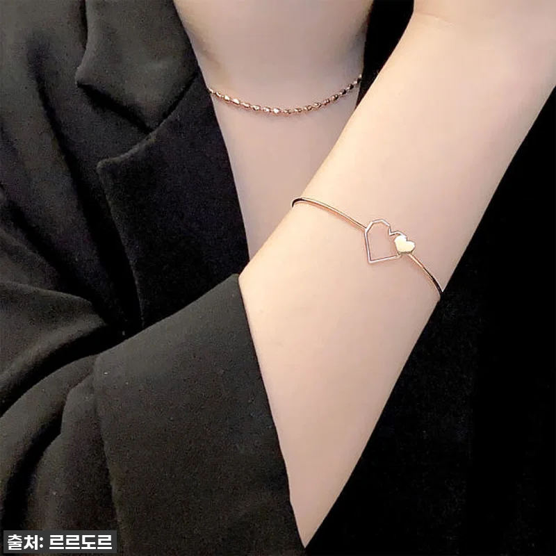 이 가격 실화?! 14K 투톤 하트 관련 이미지 4