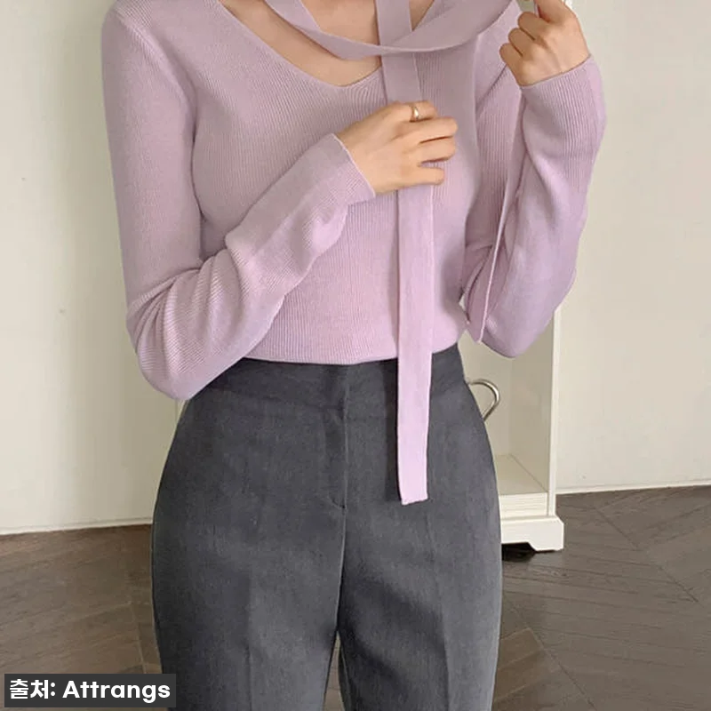 이 가격 실화?! 브이넥 타이 세트 관련 이미지 5