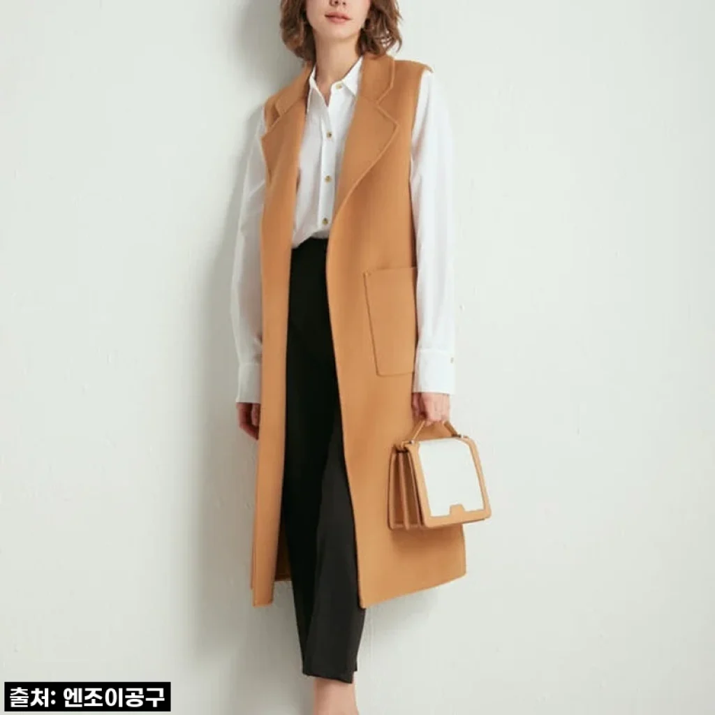 🔥단독 30% 할인! 올겨울 교복템 등극! '모직 베스트 조끼' 벨트 정장조끼 찐후기!