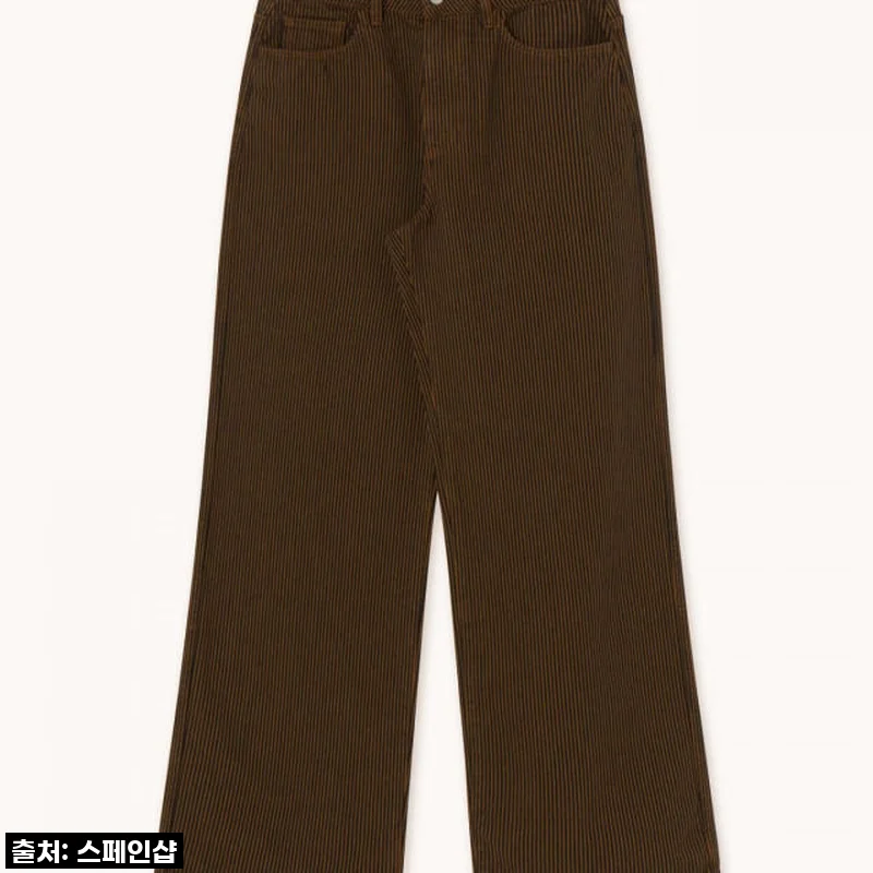 올겨울 교복템 등극! 타이니코튼 와이드핏 브라운 코듀로이 팬츠, 이렇게 예뻐도 되나요?