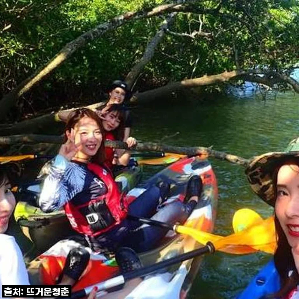 오키나와 망그로브 카약 투어, 이거 진짜 찐후기! 품절되기 전에 꼭 보세요!
