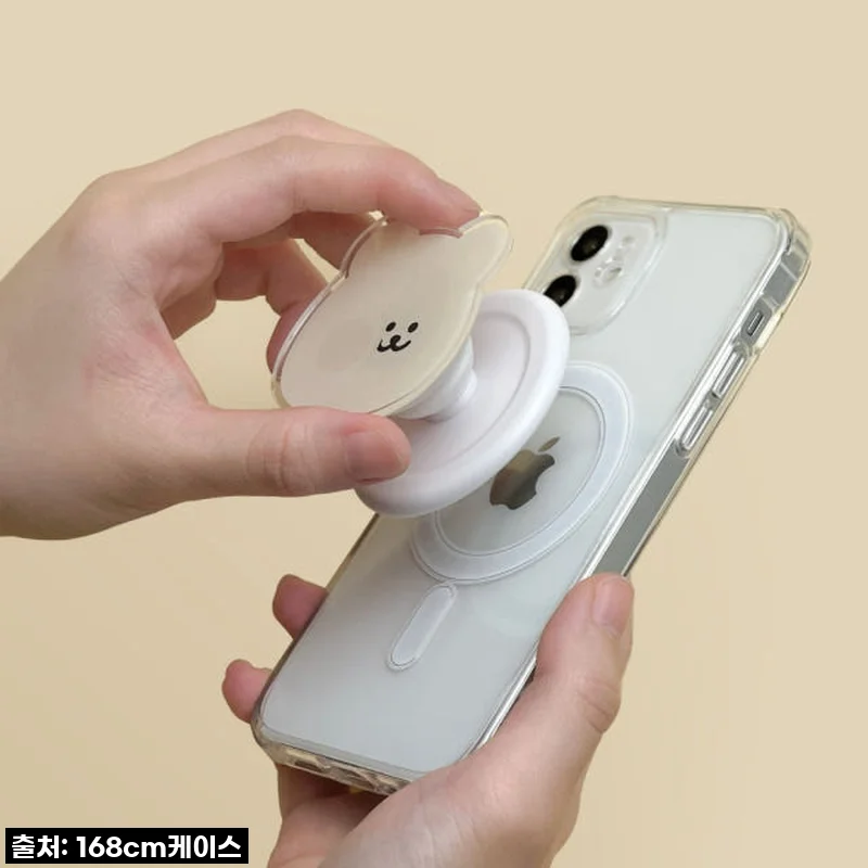 캐릭터 맥세이프 그립톡 홀더 곰찌, 30% 할인받고 득템각!