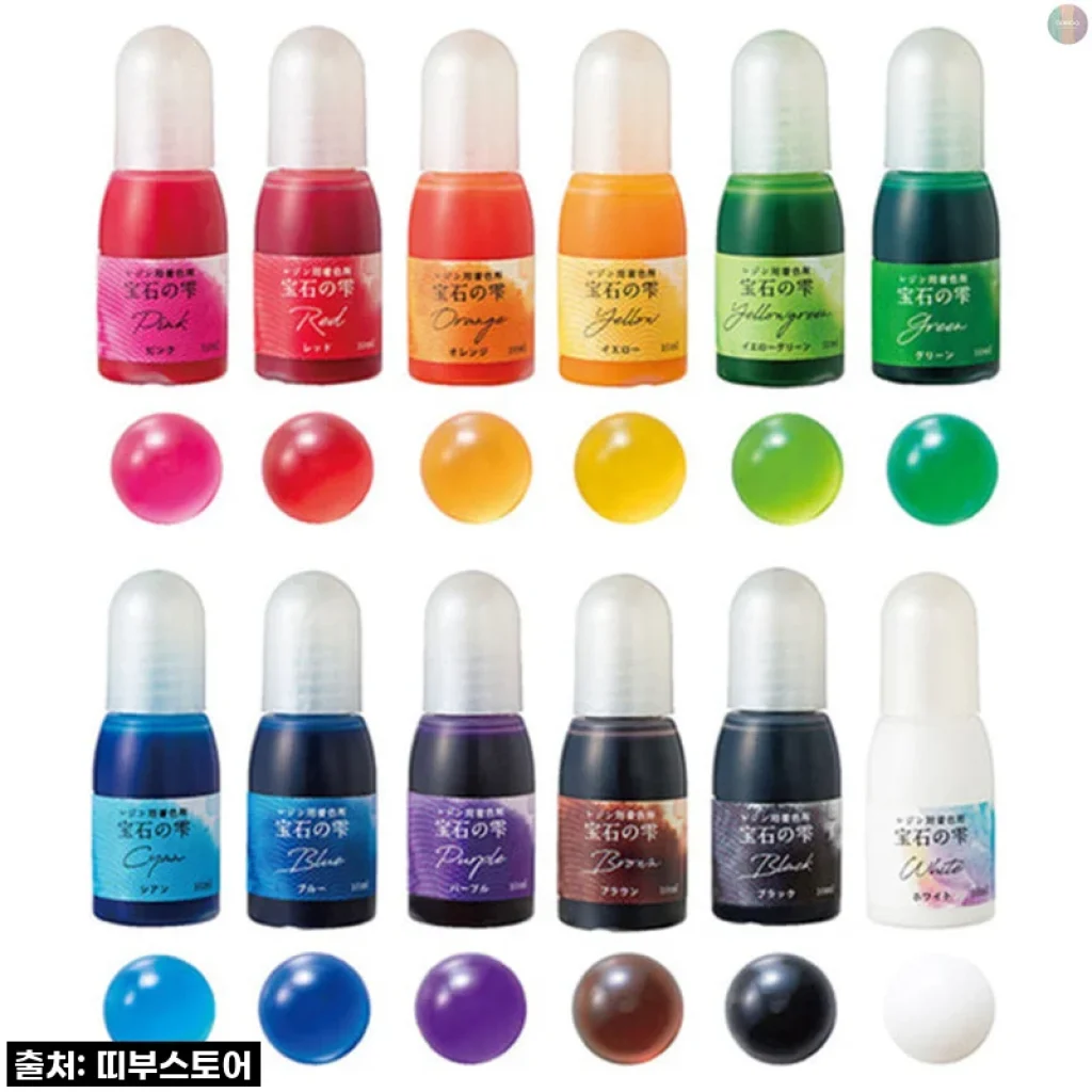 찐후기: 파디코 UV레진 조색제, 컬러풀한 레진아트의 비밀은 바로 여기에!