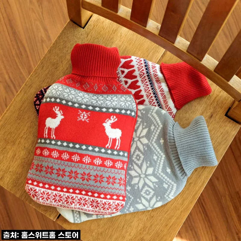 🔥 품절임박! 올겨울 밤을 구원해 줄 파쉬 보온물주머니 순록레드 찐후기! 놓치면 후회해요! 🔥