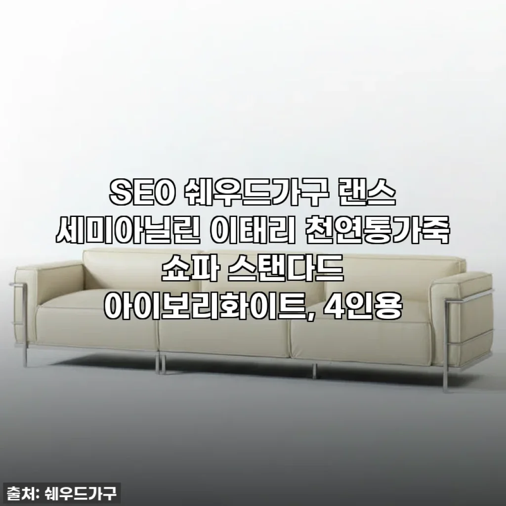 이슈템 찐후기! 우리집 거실이 명품 쇼룸으로 변신? 쉐우드가구 랜스 소파 리얼 사용기!