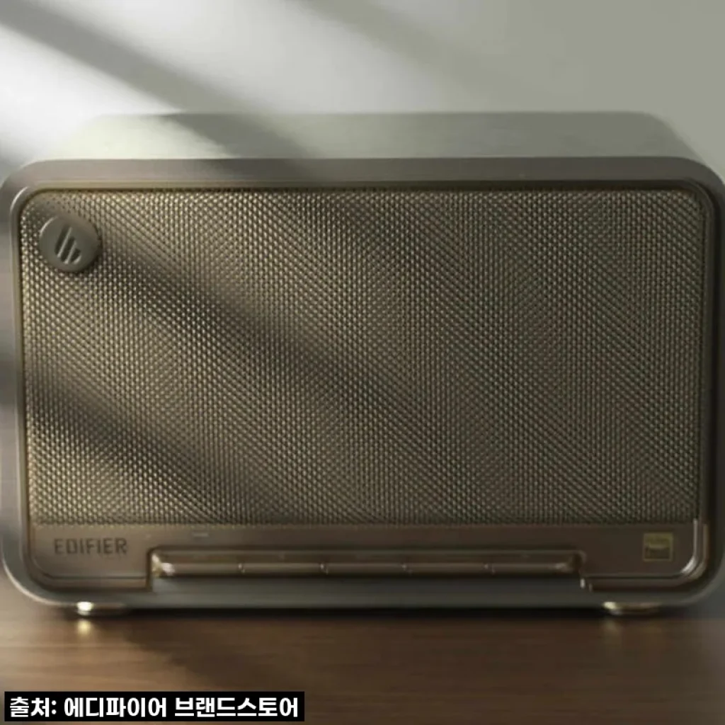 "이건 무조건 사야 해!" 에디파이어 D32 레트로 블루투스 스피커, 음질 디자인 다 잡았다!