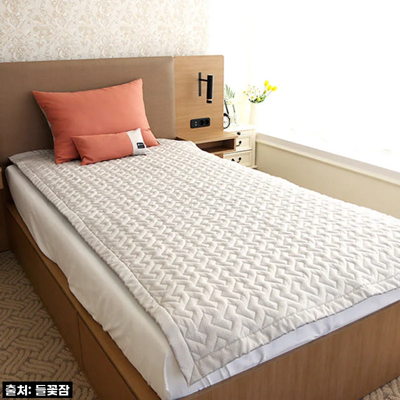 찐 숙면 보장! 들꽃잠 그래핀 침대 패드로 인생 잠을 되찾았어요