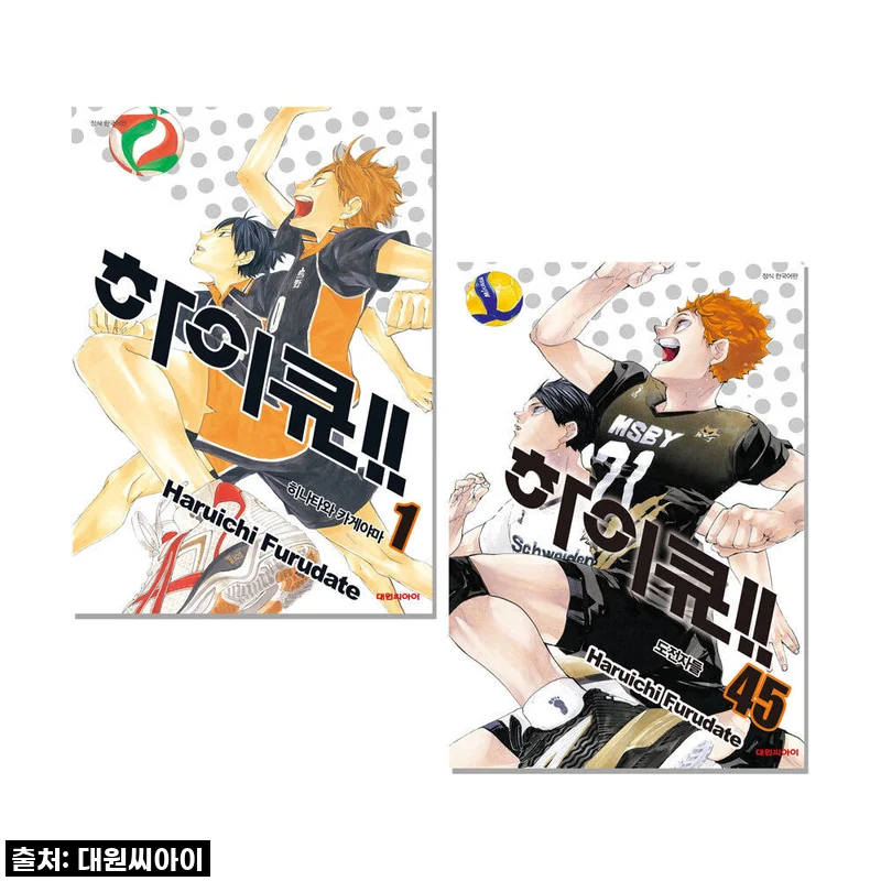 [드디어 내 손안에!] 하이큐 만화책 전권 세트, 이건 진짜 품절 각!