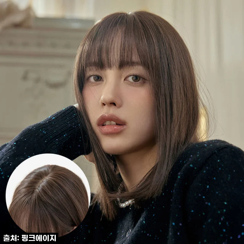 항암 중에도 자신감 UP! '완수제 단발 통가발 리프컷'으로 자연스러운 헤어스타일 완성했어요!