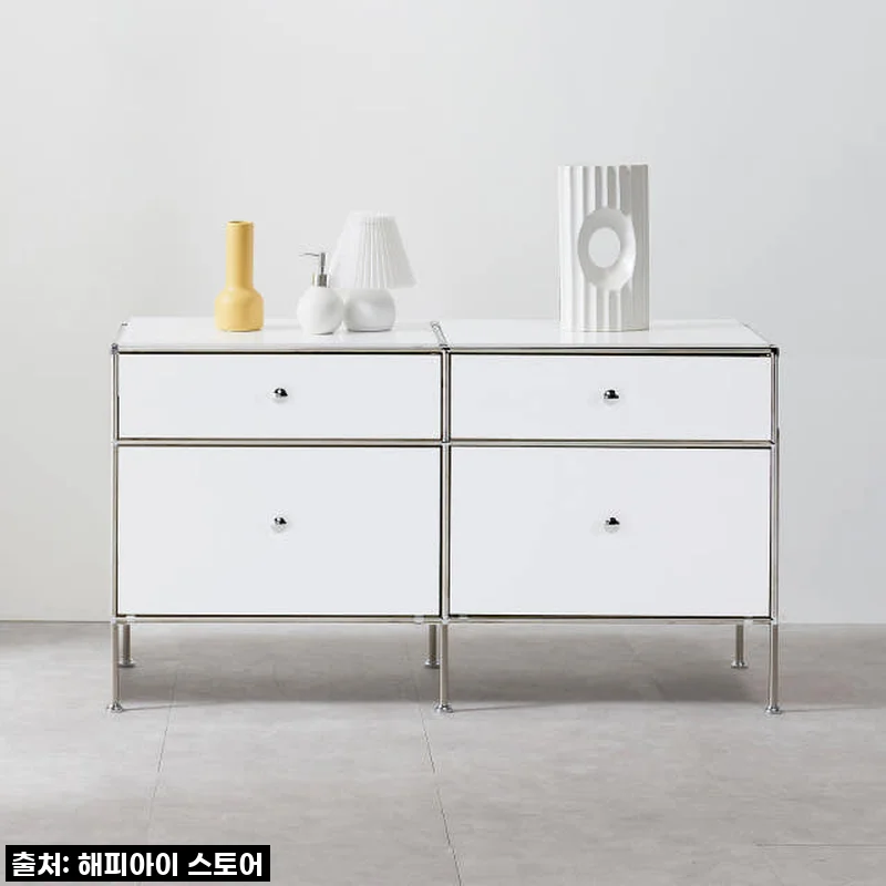 드디어 내 품에! 해피아이 미드센츄리 모듈 수납장 NDD 1200, 품절대란 속 찐 실사용 후기!